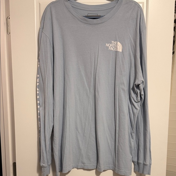 The North Face Other - The North Face Men's Long-Sleeve Logo Tee in Pale Blue